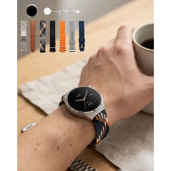 Bluetooth Akıllı Saat 7 Kordonlu Arama Özellikli Uyku Ve Aktivite Takipli