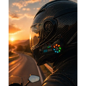 Bluetooth Destekli Kask Kamerası Uzun Batarya Ve Akıllı Kontrol