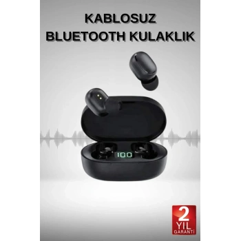 Bluetooth Kulaklık Dijital Göstergeli Yüksek Ses Kaliteli Uzun Pil Ömrü