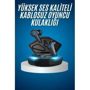 Bluetooth Kulaklık  Kulaklığı Rgb Işıklı Oyunlarda Düşük Gecikme