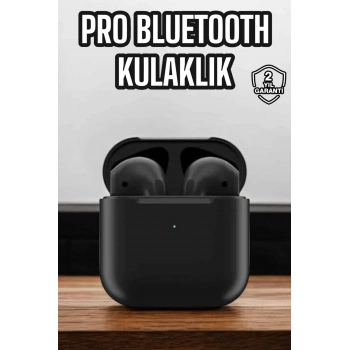 Bluetooth Kulaklık Yeni Nesil Pro Sensörlü Mikrofon Çağrı Cevaplama