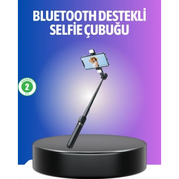 Bluetooth Selfie Çubuğu – Uzaktan Kumandalı