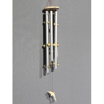 Boncuklu Metal Rüzgar Çanı 3dıarta-28