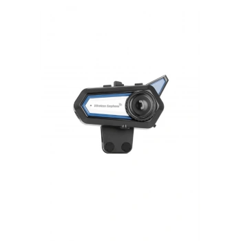 Bt31 Kask Kulaklık Bluetooth 5.0 Motosiklet Interkom Su Geçirmez Kablosuz Kulaklık