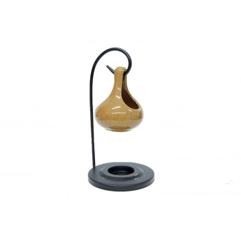 Buhurdanlık Seramik Standlı Su Damlası Parlak