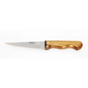 Bursa İnce Sivri Kasap Bıçağı No:1, 13 Cm - Ahşap Sap