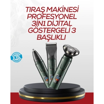 Burun, Sakal Ve Saç İçin Erkek Tıraş Cihazı