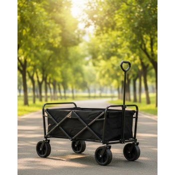 Büyük Kapasiteli Katlanır Kamp Arabası Taşınabilir Vagon