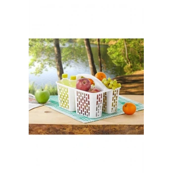 Buzdolabı Düzenleyici Sepet  Beyaz (599)