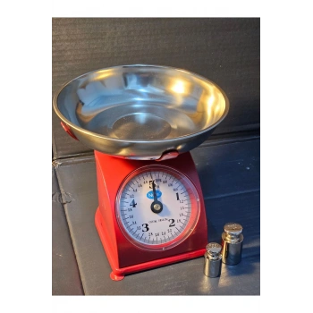 5 Kg Retro Nostalji Mutfak Tartısı Analog Terazi