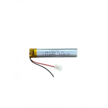 Byhodi 551158 3.7V 310 MAh Li-Polymer Pil Devreli/1.5A (599599)