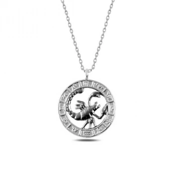 Byhodi 925 Ayar ​​Gümüş Akrep Burcu Kolye T4993 (599599)