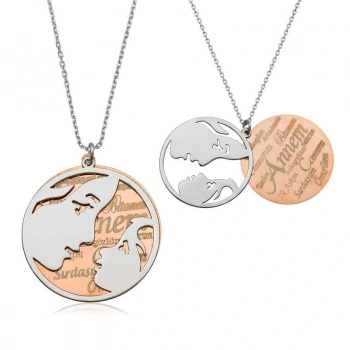 Byhodi 925 Ayar Gümüş Annelere Özel Gümüş Kolye PT26109158 (599599)