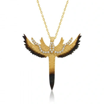 Byhodi 925 Ayar Gümüş Kılıç Kadın Gümüş Kolye PT2610687 (599599)