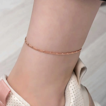 Byhodi 925 Ayar Gümüş Rose Kalemli Halhal T8109 (599599)