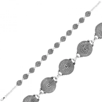 Byhodi 925 Ayar Gümüş Telkari Bileklik BR0460518 (599599)