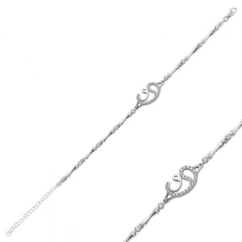 Byhodi 925 Ayar Gümüş Vav Bileklik BR1340022 (599599)