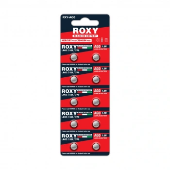 Byhodi AG0 LR63/LR521/379 10 Mah Alkalin Düğme Pil 10 Lu Paket (599599)