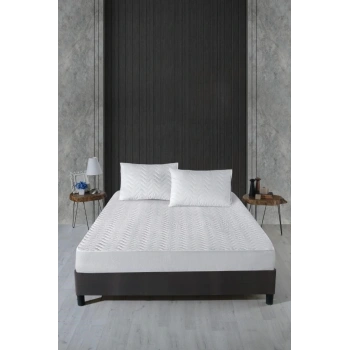 Alez Kapitone Fitted Yatak Koruyucu 160*200 cm
