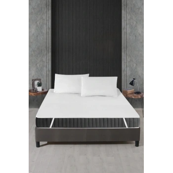 Alez Pamuklu Dört Köşe Lastik Yatak Koruyucu 100*200 cm