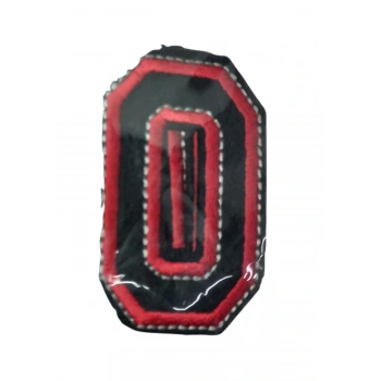 Aplike Ütü İle Yapışan 0 Rakamı Arma 4x5 cm