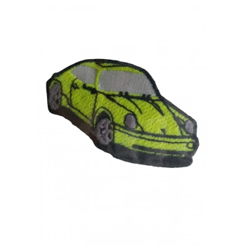 Aplike Ütü İle Yapışan Araba Yeşil Arma 3x4 cm