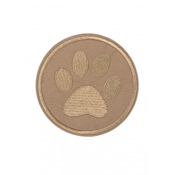 Aplike Ütü İle Yapışan Kahve Pati Arma 5 cm