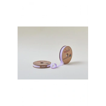 Biye Çizgili Katlı C07 Lila 2 cm 25 Metre %65 Koton %35 Polyester