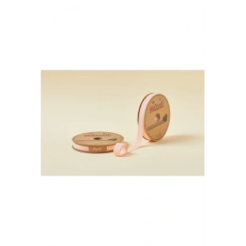 Biye Koton Katlı D45 Somon 2 cm 25 Metre %65 Koton %35 Polyester