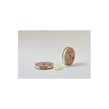 Biye Saten Katlı 006 Sarı 2 cm 25 Metre %100 Polyester