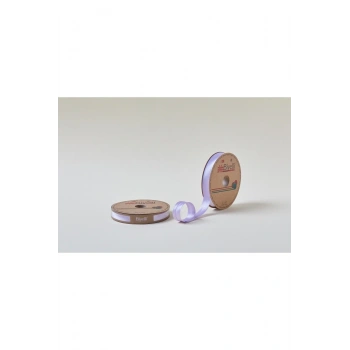 Biye Saten Katlı 009 Lila 2 cm 25 Metre %100 Polyester