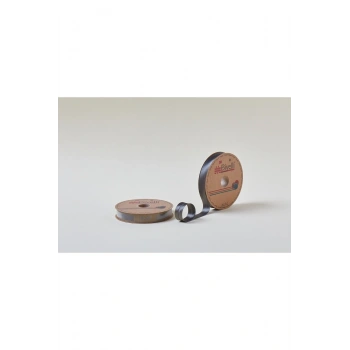 Biye Saten Katlı 038 Füme 2 cm 25 Metre %100 Polyester