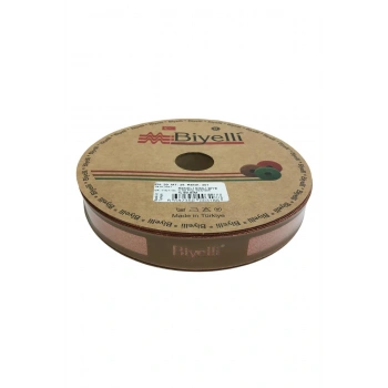 Biye Simli Katlı 301 2 cm 25 Metre %50 Simli % 50 Polyester