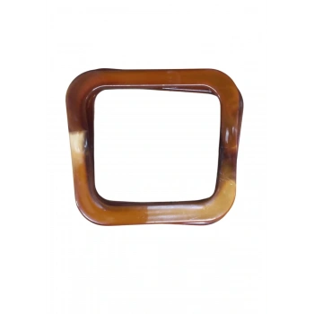 Çanta Sapı Kare Kahverengi 11 cm