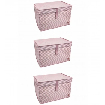 Çok Amaçlı Düzenleyici Kutu Organizer Cırt Cırtlı Hurç Mega Plus Boy 40cm X 30cm X 70cm (3 Adet)