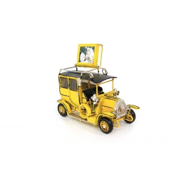 Byhodi Dekoratif Metal Araba Kumbara Çerçeveli Hediyelik (599599)