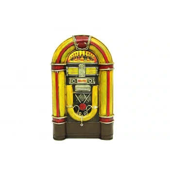 Byhodi Dekoratif Metal Müzik Kutusu Kumbara Vintage Hediyelik (599599)