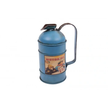 Byhodi Dekoratif Metal Yakıt Bidonu Kumbaralı Vintage Hediyelik (1179) (599599)
