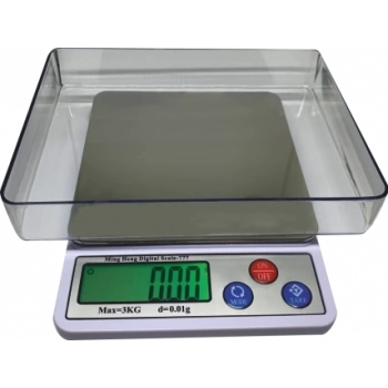 Diamond Dijital Göstergeli Profesyonel Hassas Terazi Mh-777 (3 Kg-0.01)