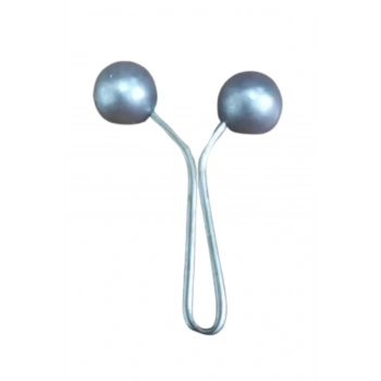 Eşarp Klipsi Top Model Düz Mint 1 Adet