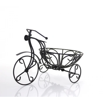 Ferforje Dekoratif Bisiklet Çiçeklik St00077