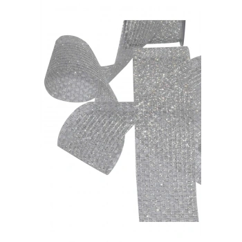 File Sim Kurdele 25 mm Gümüş 5 Metre