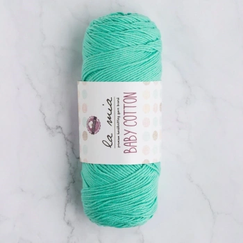 La Mia Baby Cotton Su Yeşili El Örgü İpi - L027 - 33649