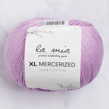 La Mia XL Mercerized Lila El Örgü İpi - 53 - 33764
