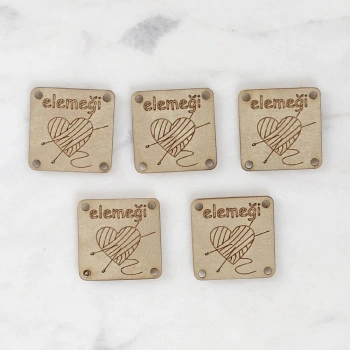 Loren Crafts Elemeği Deri Arma 5 Adet - 1569