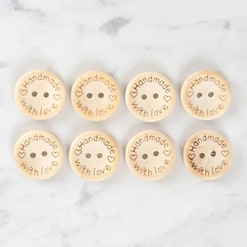 Loren Crafts Handmade 8li Düğme - 1615