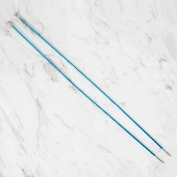 Loren Rythm 2,5mm Mavi Renkli Metal Örgü Şişi