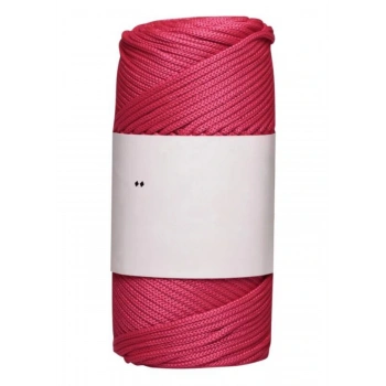 Makrome İpi 3mm Polyester  Fuşya