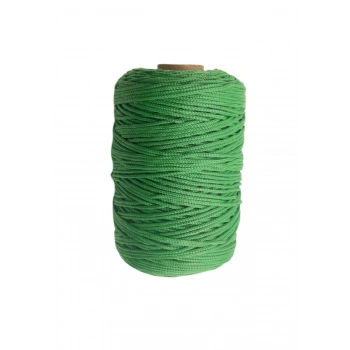 Makrome İpi 3mm Polyester Yeşil