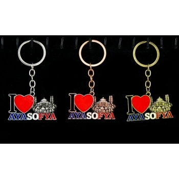 Metal Ayasofya Anahtarlık Alk2199